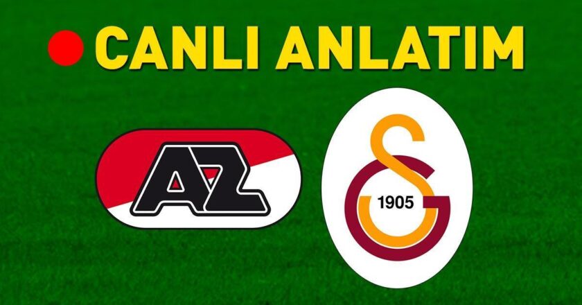 AZ Alkmaar-Galatasaray canlı anlatımı