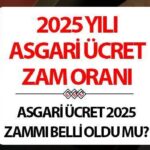 2025 YILI ASGARİ ÜCRET TAHMİN TABLOSU (OLASI VERİLER) | Yeni yılda asgari ücret ne kadar olacak? Kaç TL olacak? Ocak 2025 asgari ücret artışı tahmini nedir? İşte yüzde 25, 30, 35’lik zam hesaplama tablosu!